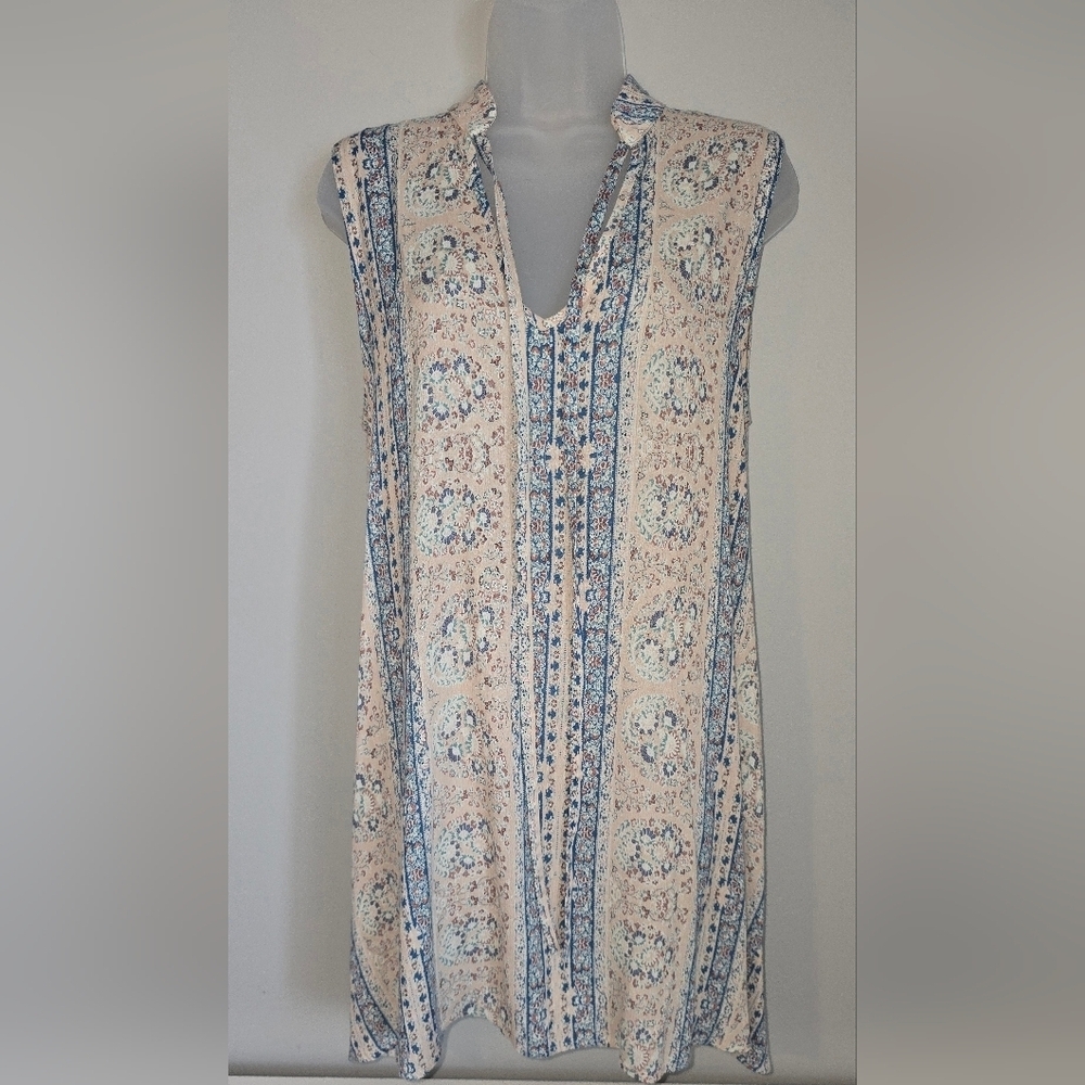 Mahina Dress Womens Size Small Oversized Flowy Sleeveless